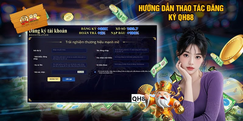 Hướng Dẫn Đăng Ký Tài Khoản Qh88 Trong 60 Giây
